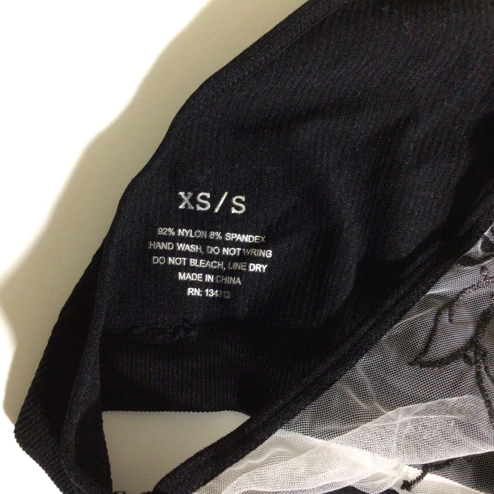 Aluna Levi Tattoo Bralette Black XS/S - Picture 9 of 11